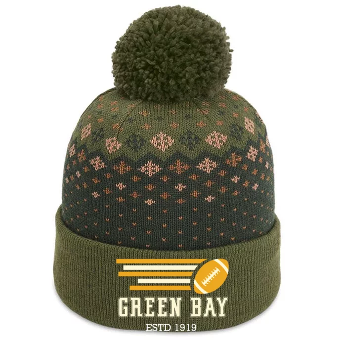 Vintage Green Bay The Baniff Cuffed Pom Beanie