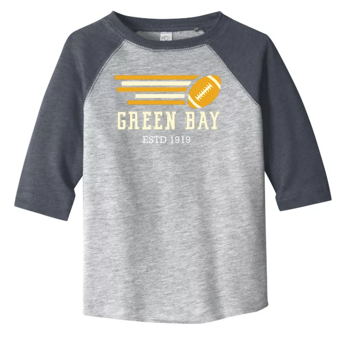 Vintage Green Bay Toddler Fine Jersey T-Shirt