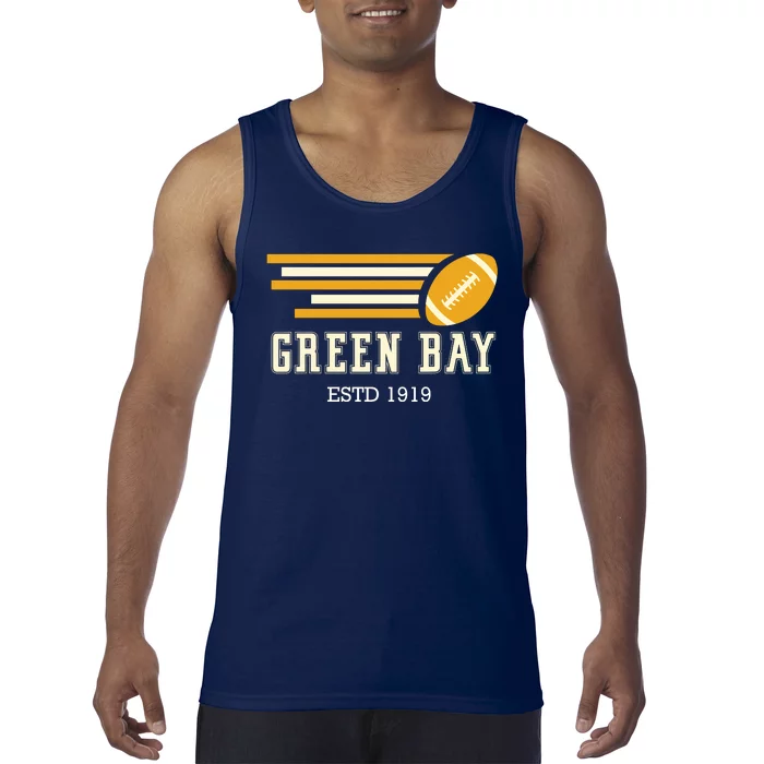 Vintage Green Bay Tank Top