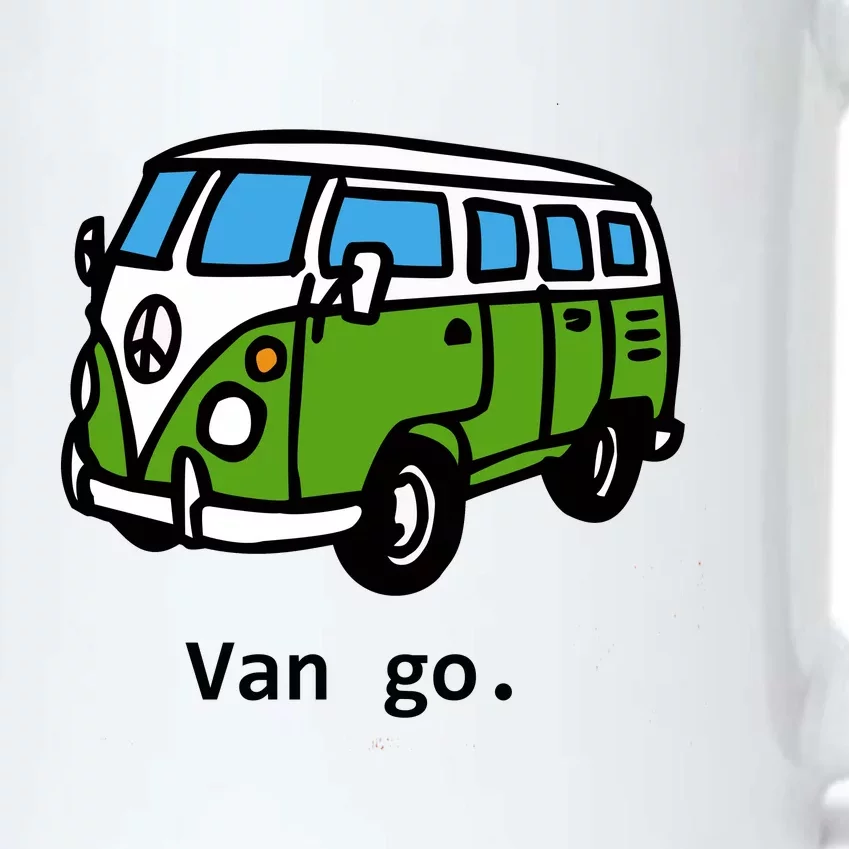 Van Go Bus Black Color Changing Mug