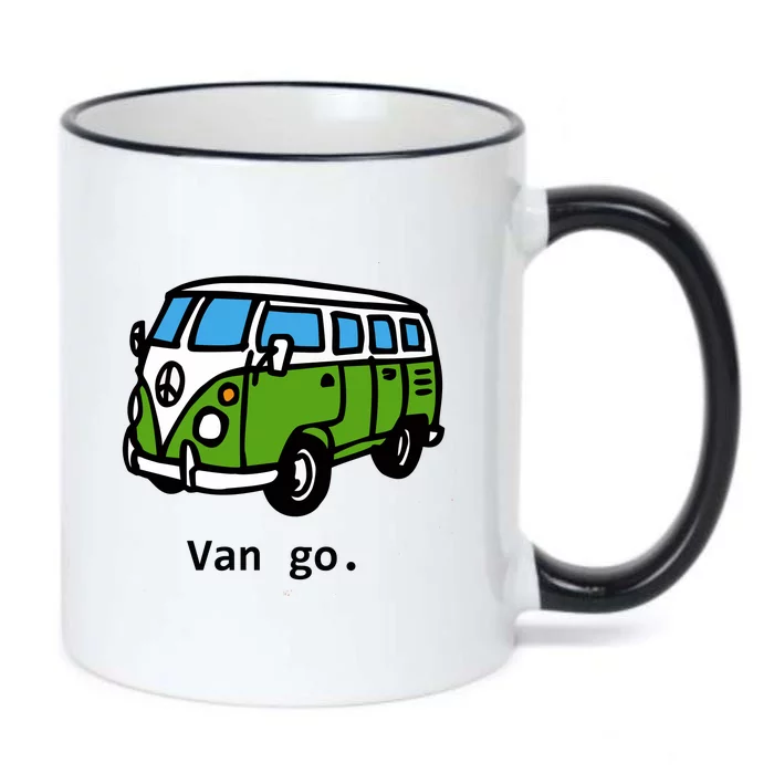 Van Go Bus Black Color Changing Mug