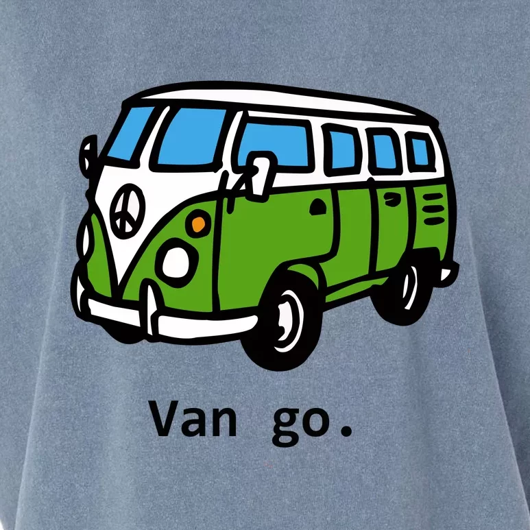 Van Go Bus Garment-Dyed Women's Muscle Tee