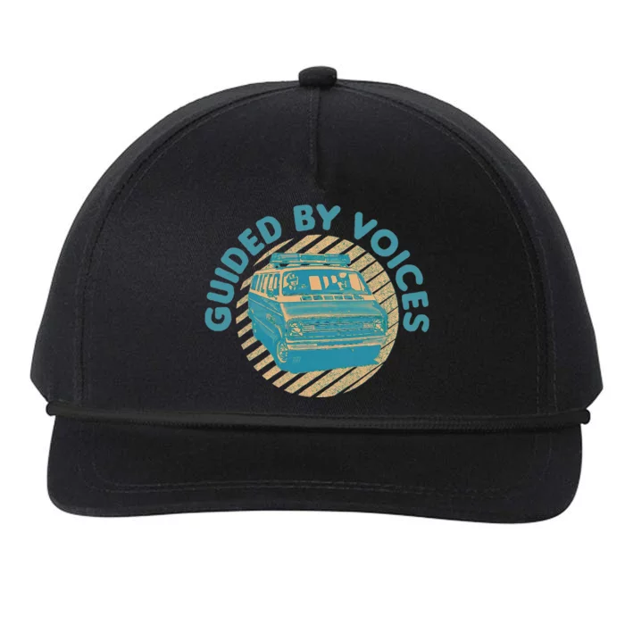 Vintage Guided By Voices Retro Art Snapback Five-Panel Rope Hat