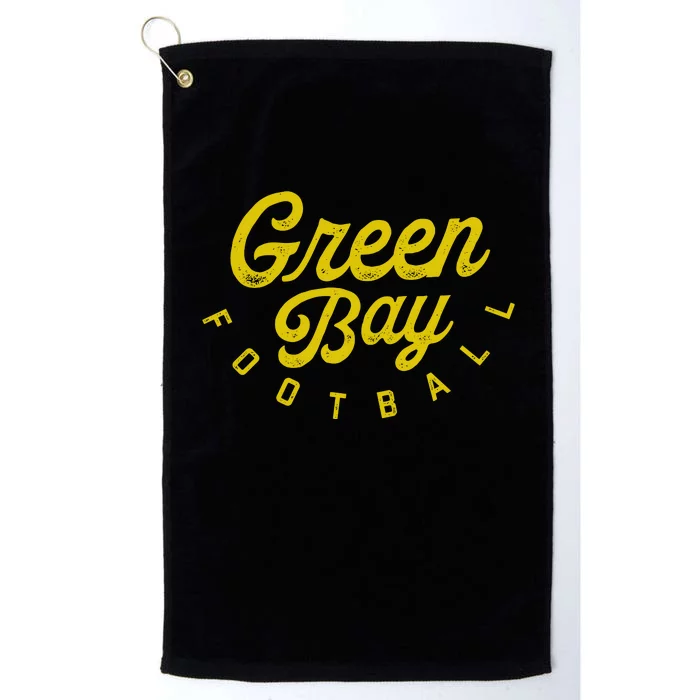 Vintage Green Bay Platinum Collection Golf Towel