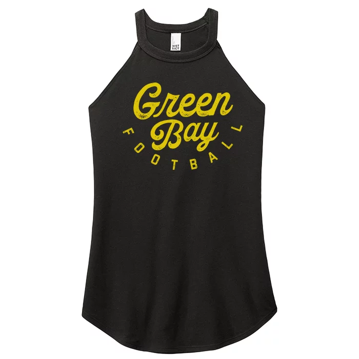 Vintage Green Bay Women’s Perfect Tri Rocker Tank