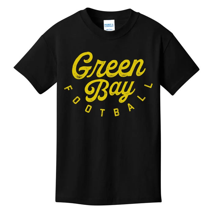 Vintage Green Bay Kids T-Shirt