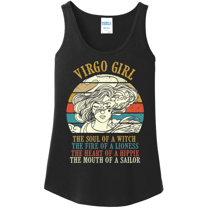 Virgo Girl Birthday Zodiac Sign Astrology Horoscope Ladies Essential Tank