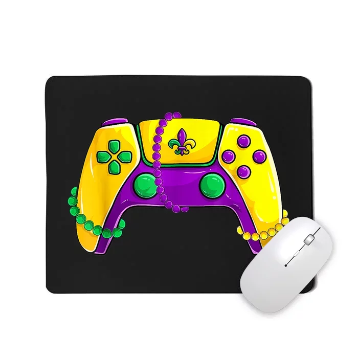 Video Game Beads K.i.d.s Mardi Gras Shirts, Gamer Boys m.e.n Mousepad