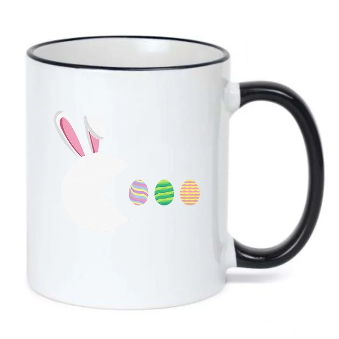 Video Game Bunny Eggs Easter Gamer Gaming Funny Black Color Changing Mug