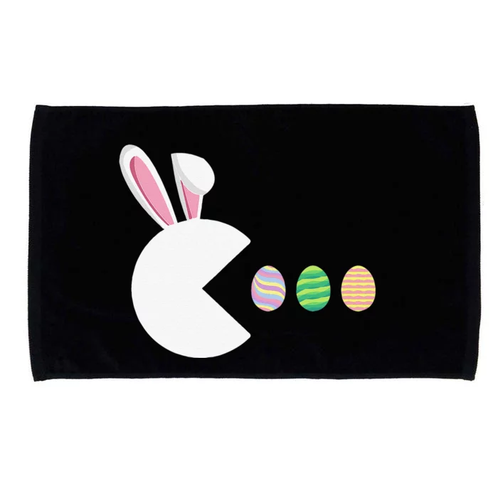 Video Game Bunny Eggs Easter Gamer Gaming Funny Microfiber Hand Towel