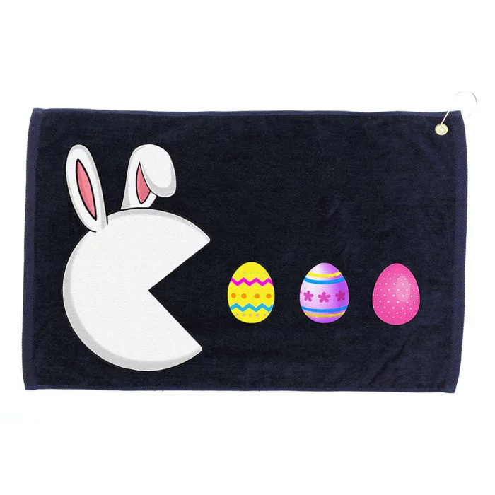 Video Game Bunny Eggs Easter Gamer Gaming Grommeted Golf Towel