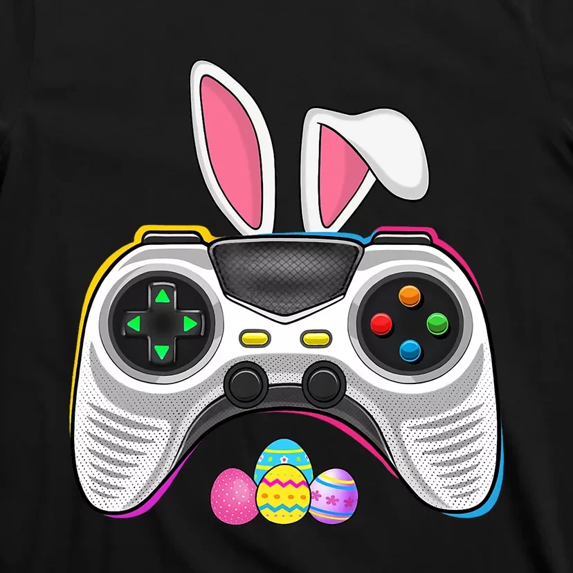 Video Game Bunny Eggs Costume Easter Day Gaming T-Shirt