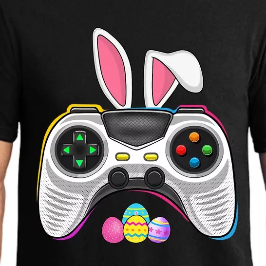 Video Game Bunny Eggs Costume Easter Day Gaming Pajama Set