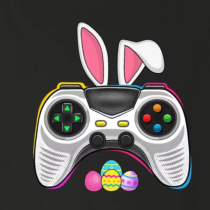 Video Game Bunny Eggs Costume Easter Day Gaming Toddler Long Sleeve Shirt