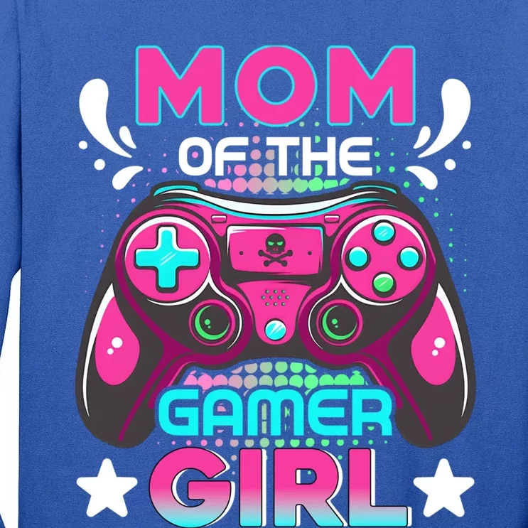 Video Game Birthday Party Gift Mom Of The Gamer Gift Tall Long Sleeve T-Shirt