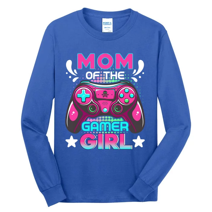 Video Game Birthday Party Gift Mom Of The Gamer Gift Tall Long Sleeve T-Shirt