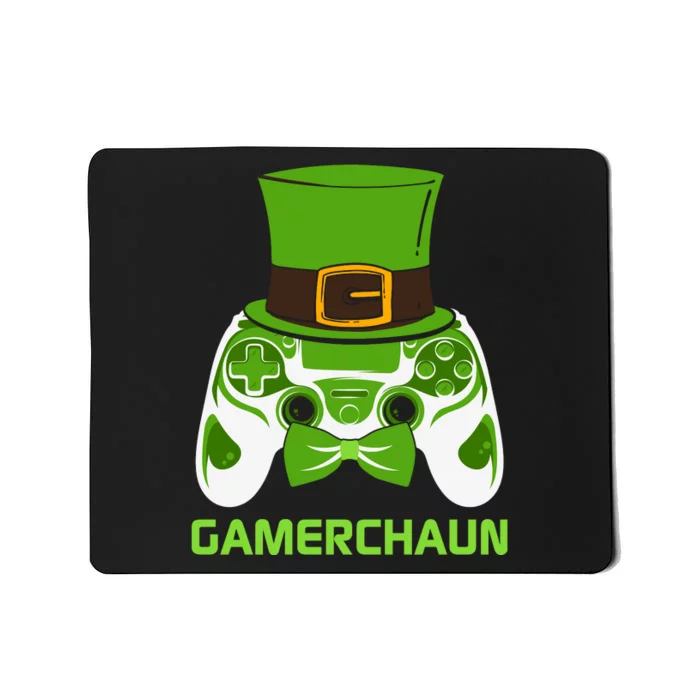 Video Game Controller Irish Gamer Boys St Patricks Day Men Mousepad