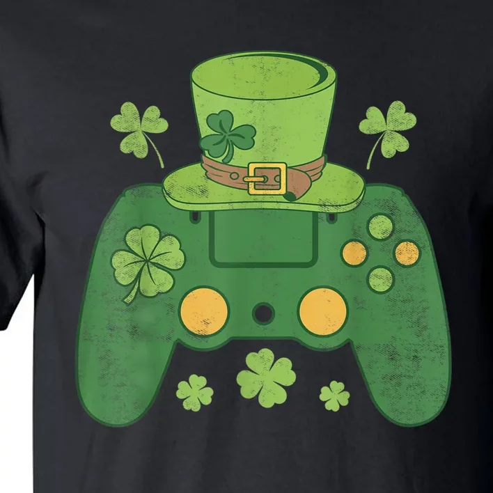 Video Game Controller Irish Gamer Happy St Patricks Day Tall T-Shirt