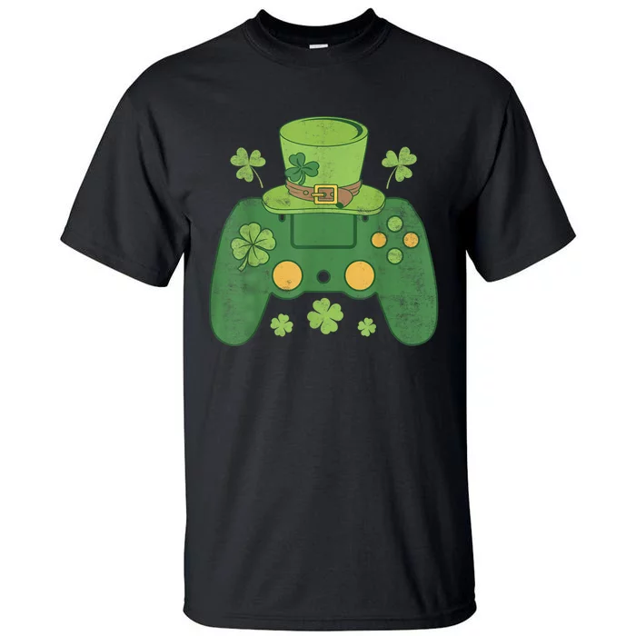 Video Game Controller Irish Gamer Happy St Patricks Day Tall T-Shirt