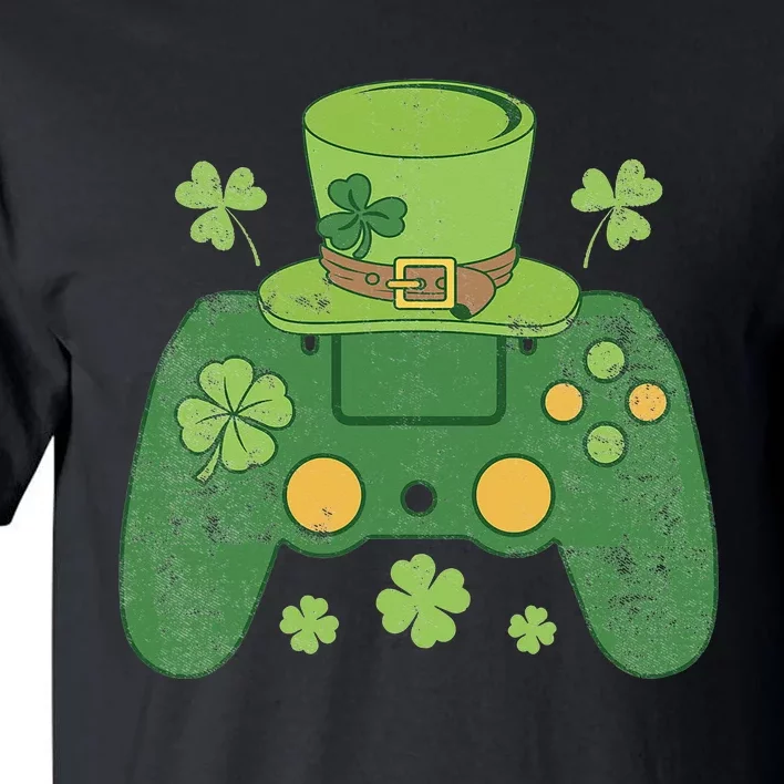 Video Game Controller Irish Gamer green St Patricks Day Tall T-Shirt