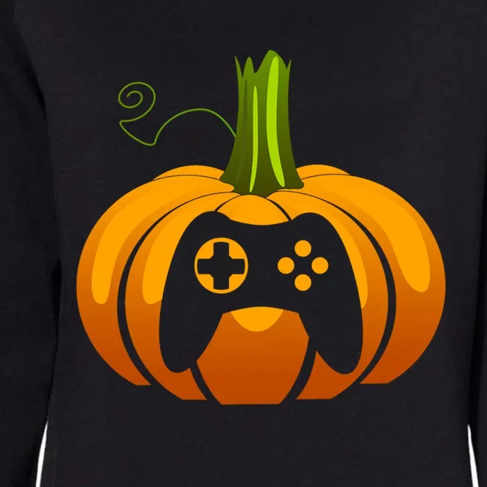 Video Game Controller Pumpkin Thanksgiving Gaming Lover Gift Womens California Wash Sweatshirt