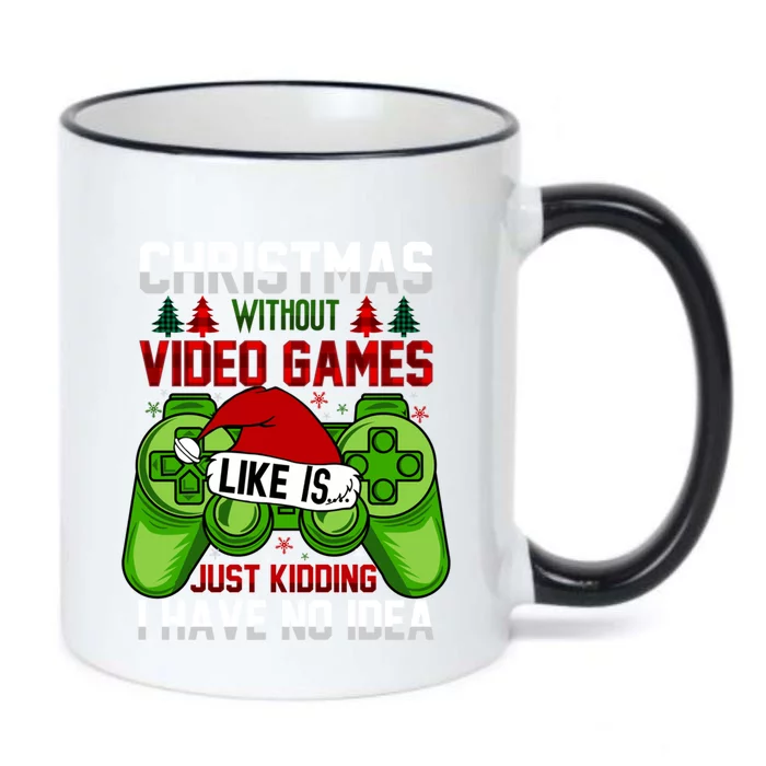 Video Gamer Christmas Pajama Great Gift Xmas Family Funny Great Gift Black Color Changing Mug