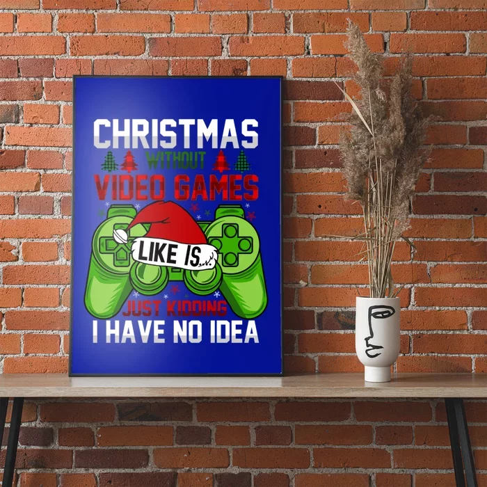 Video Gamer Christmas Pajama Great Gift Xmas Family Funny Great Gift Poster