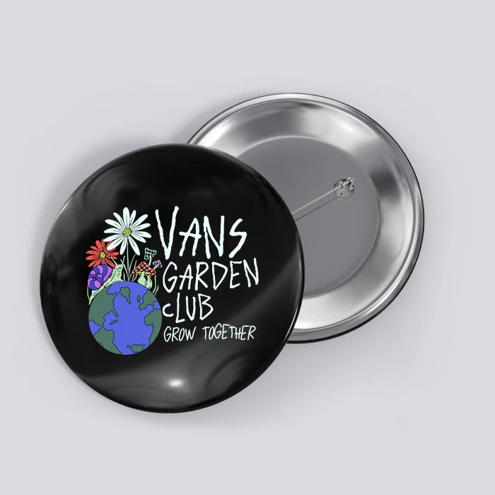 Vans Garden Club Grow Together Button