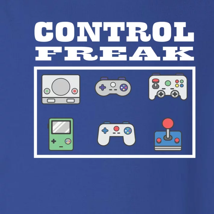 Video Game Control Freak Funny Gaming Gift Toddler Long Sleeve Shirt