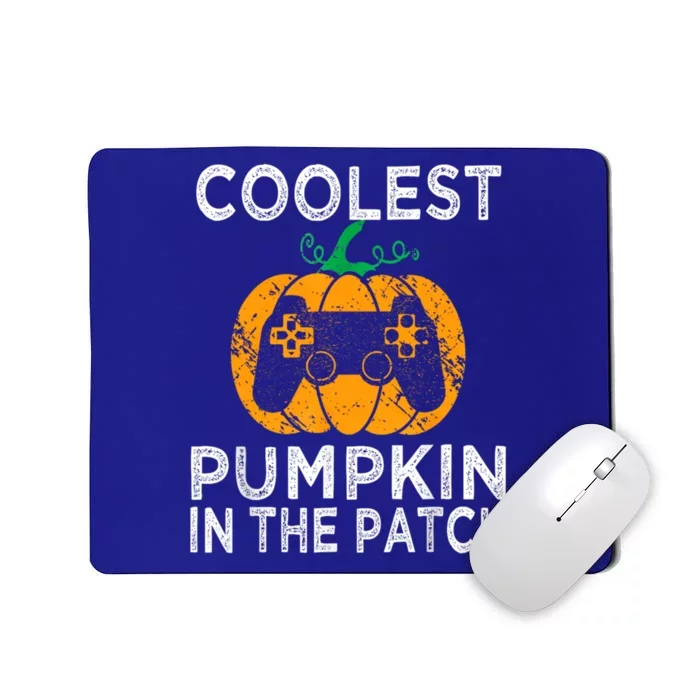 Video Gamer Coolest Pumpkin In Patch Halloween Costume Gift Mousepad