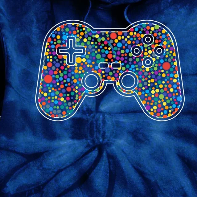 Video Game Controller Make Your Mark International Dot Day Tie Dye Hoodie