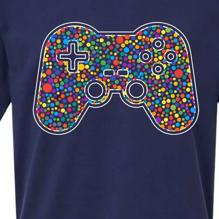 Video Game Controller Make Your Mark International Dot Day Sueded Cloud Jersey T-Shirt