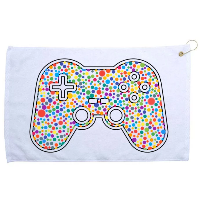 Video Game Controller Make Your Mark International Dot Day Grommeted Golf Towel