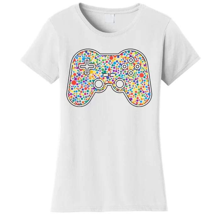 Video Game Controller Make Your Mark International Dot Day Women's T-Shirt