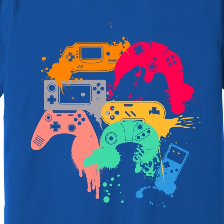 Video Game Controller We Control All Things For Gamers Funn Gift Premium T-Shirt