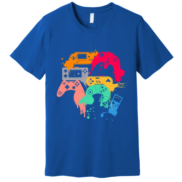 Video Game Controller We Control All Things For Gamers Funn Gift Premium T-Shirt