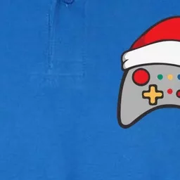 Video Game Controller Christmas Santa Hat Gamer Softstyle Adult Sport Polo