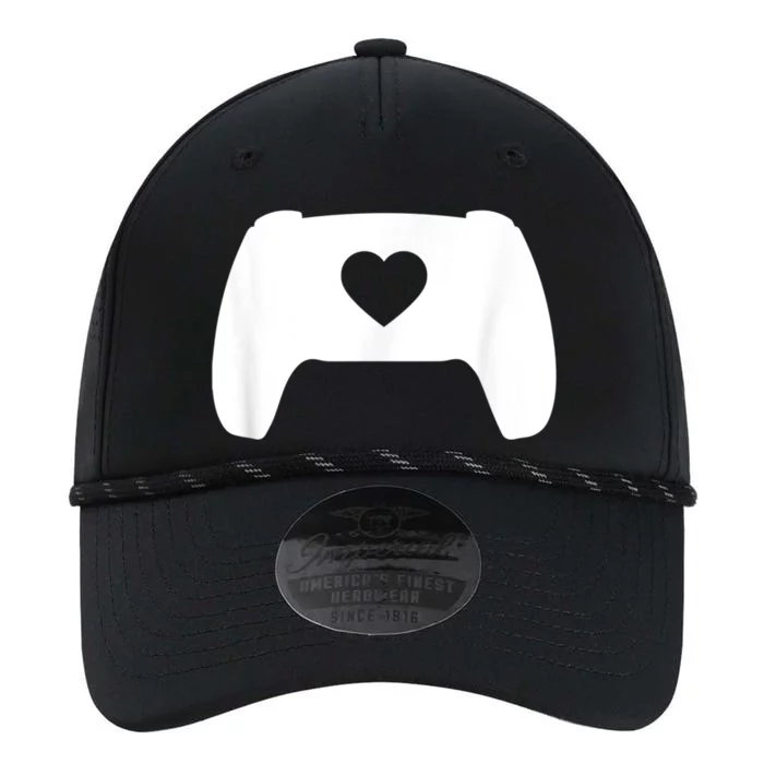 Video Game Controller Heart Gamer ValentineS Day Performance The Dyno Cap