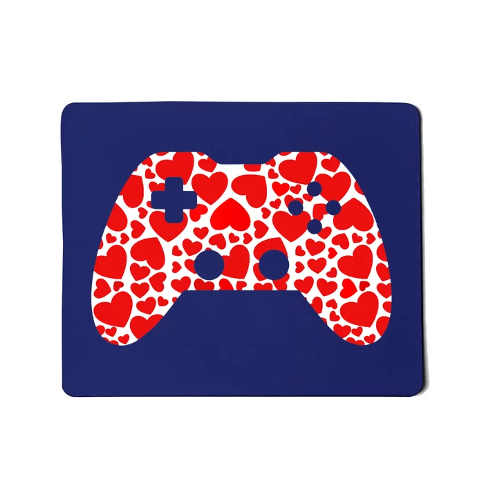 Video Game Controller Heart Valentines Day Boys Gamer Mousepad