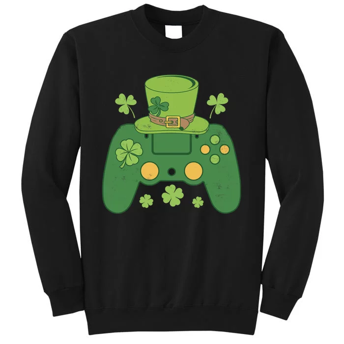 Video Game Controller Irish Gamer Boy Happy St Patricks Day Sweatshirt