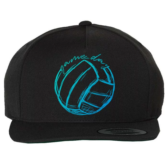 Volleyball Game Day Gift Funny Gift For Volleyball Lovers Gift Wool Snapback Cap