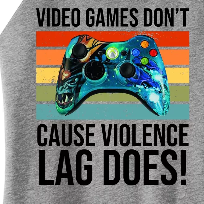 Video Games Don't Cause Violence Lag Does Women’s Perfect Tri Rocker Tank