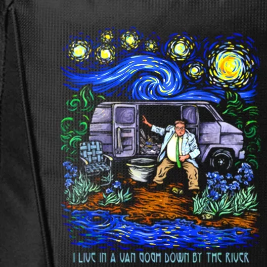 Van Gogh Down By The River City Backpack