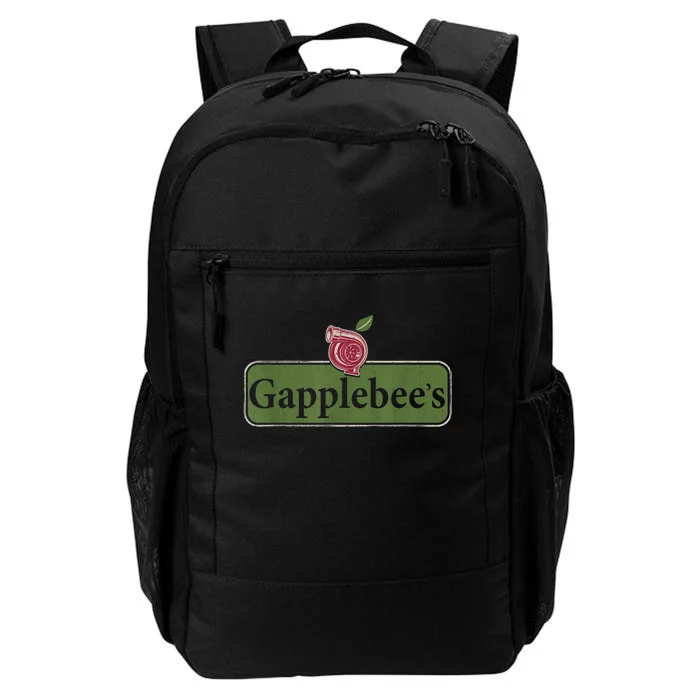 Vintage Gapplebees Drag Racing Tees Funny Car Guy Daily Commute Backpack