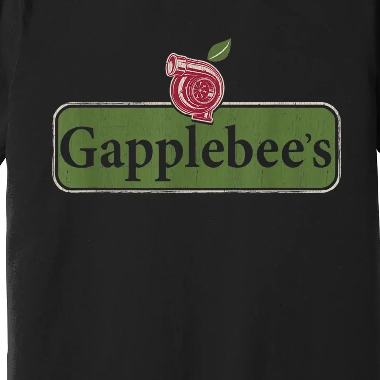 Vintage Gapplebees Drag Racing Tees Funny Car Guy Premium T-Shirt