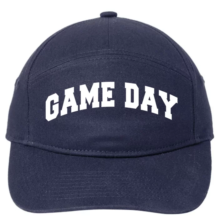 Varsity Game Day Great Gift 7-Panel Snapback Hat