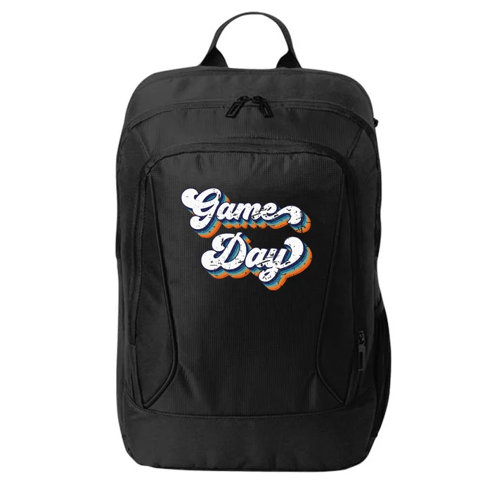 Vintage Game Day Funny Game Day For City Backpack