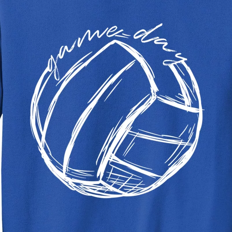 Volleyball Game Day Gift Funny Gift For Volleyball Lovers Gift Sweatshirt