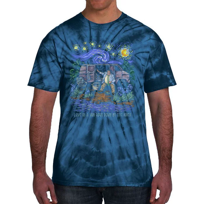 Van Gogh Down By The River Tie-Dye T-Shirt