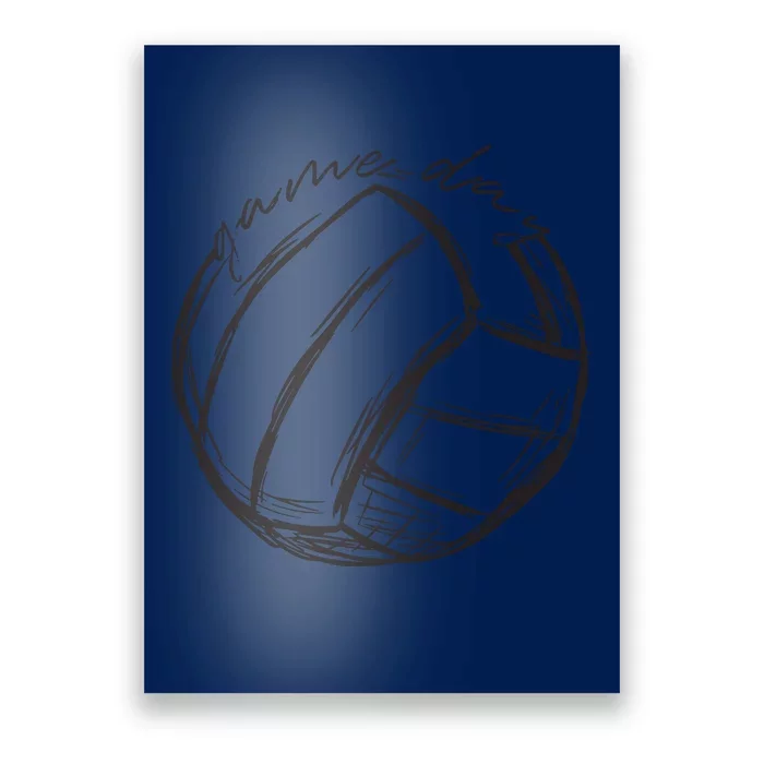 Volleyball Game Day Gifts For Volleyball Lovers Poster